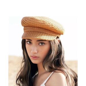 Lack Of Color Mesa Riviera Woven Cap Hat Size Medium 57 cm
